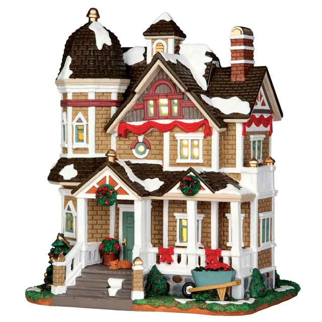 lemax-the-williams-house-maison-miniature-lumineuse-village-de-no-l image 1