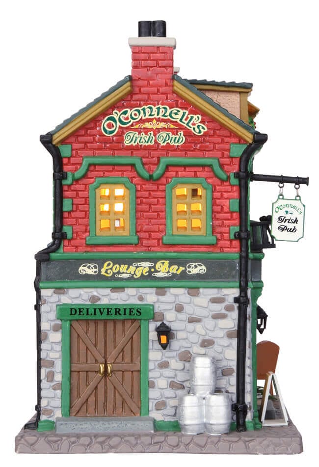 lemax-o-connell-s-irish-pub-maison-lumineuse-village-de-no-l image 3