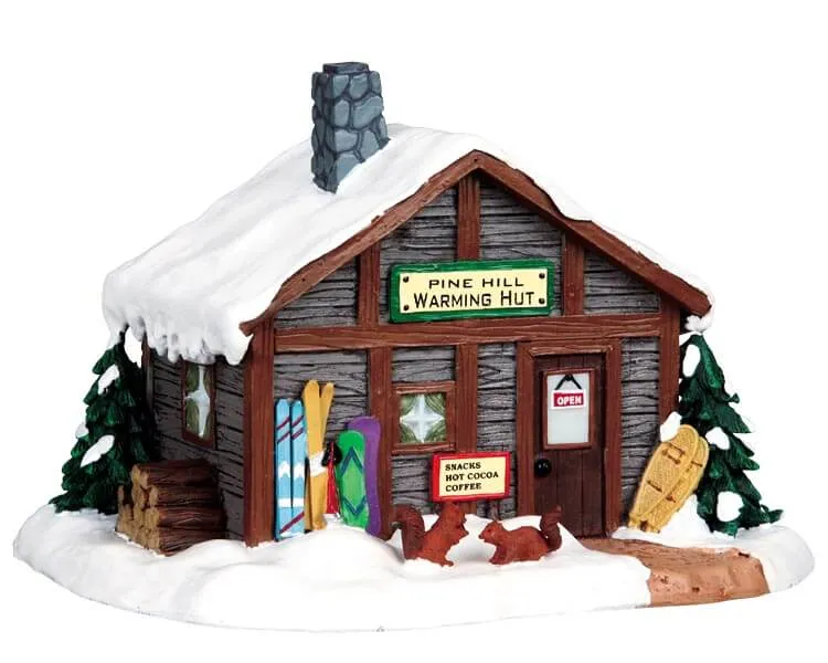 lemax-warming-hut-cabane-refuge-lumineuse-de-village-de-no-l image 1