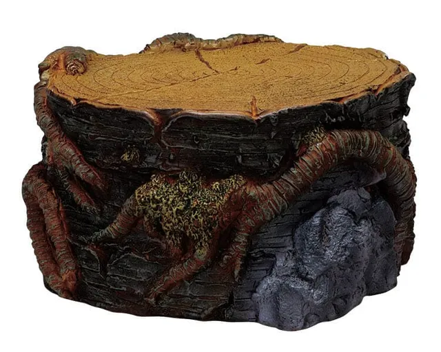 lemax-tree-stump-display-platform-large-socle-souche-grand image 1