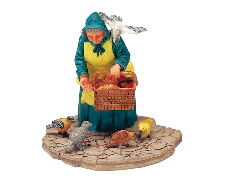lemax-feed-the-birds-figurine-village-miniature-hiver image 1