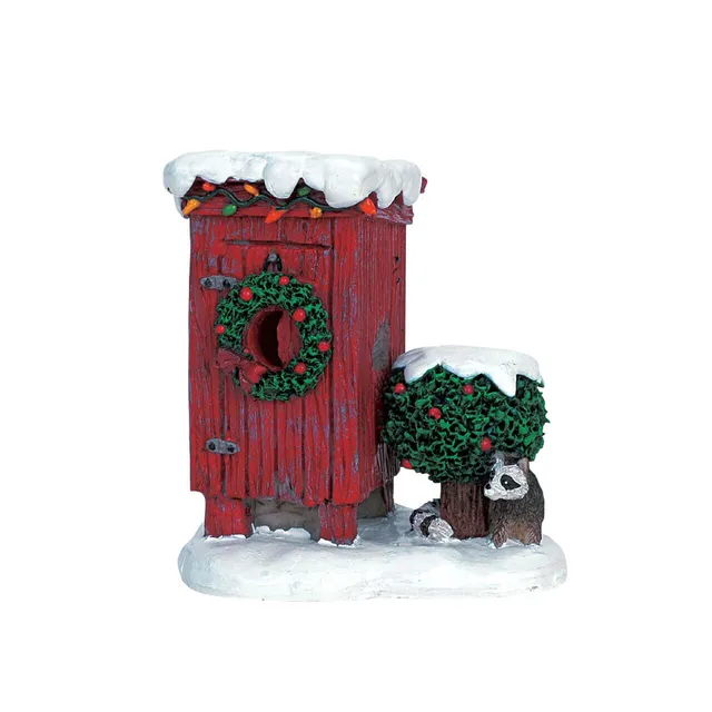 lemax-christmas-outhouse-accessoire-cabane-plymouth-corners image 1