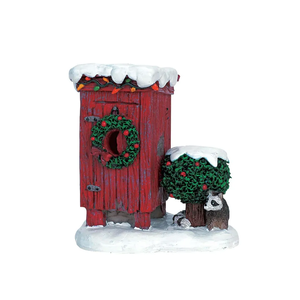 lemax-christmas-outhouse-accessoire-cabane-plymouth-corners image 1