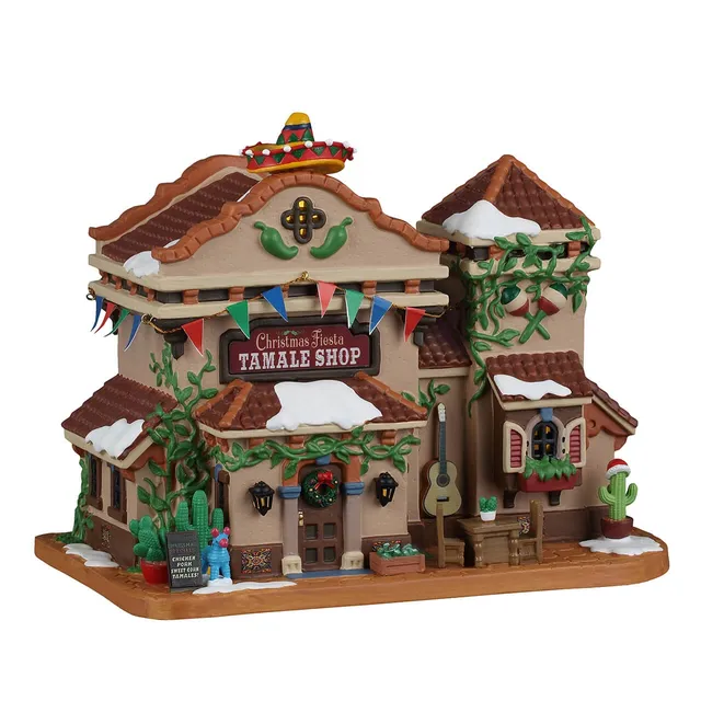 lemax-christmas-fiesta-tamale-shop-boutique-tamales-caddington image 1