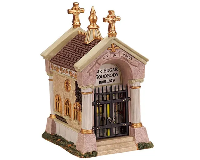 lemax-tomb-of-sir-edgar-goodbody-tombe-hant-e-pour-spooky-town-miniature image 1