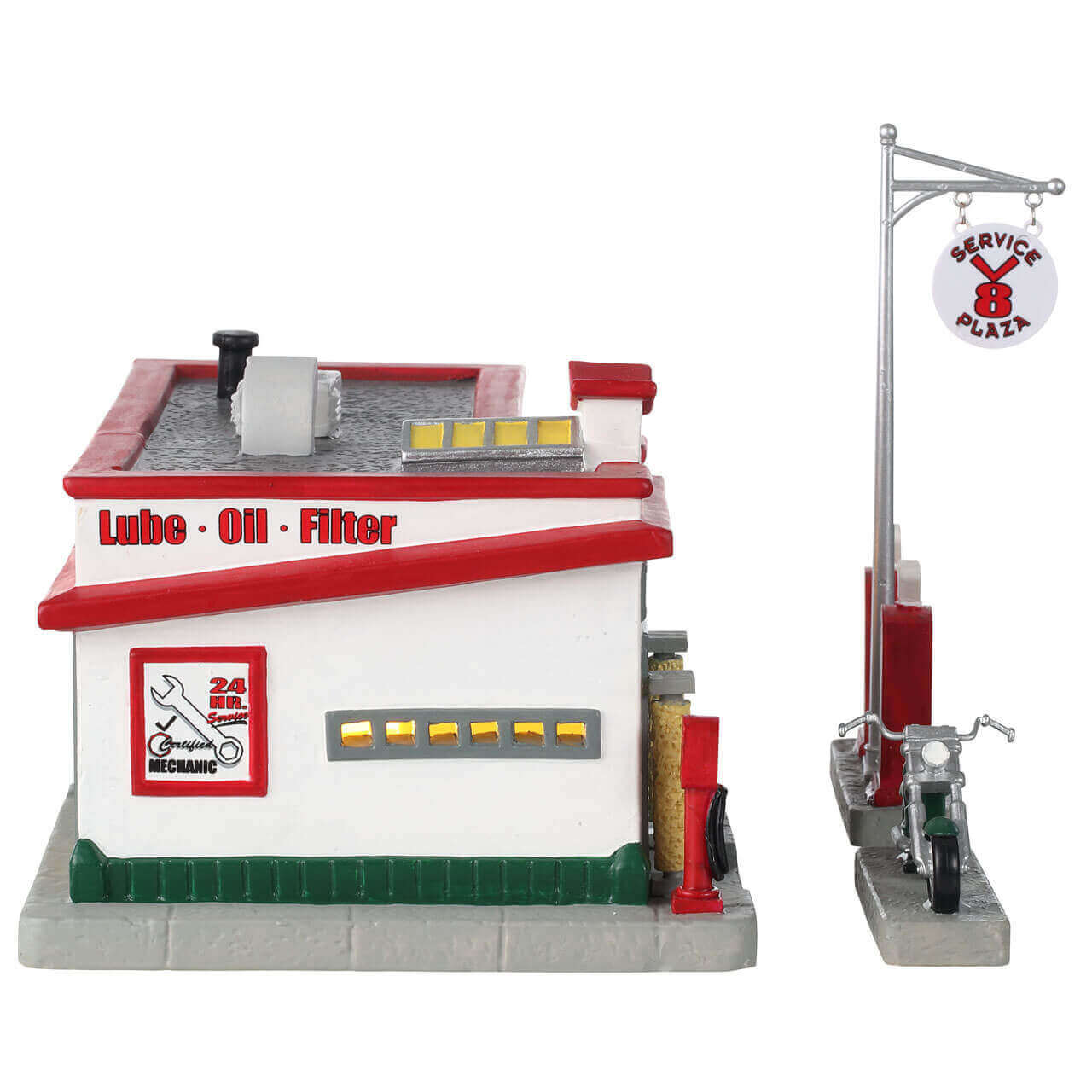lemax-v8-service-plaza-b-timent-miniature-pour-village image 3