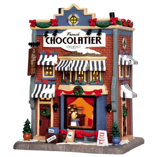 lemax-french-chocolatier-boutique-lumineuse-village-de-no-l image 1