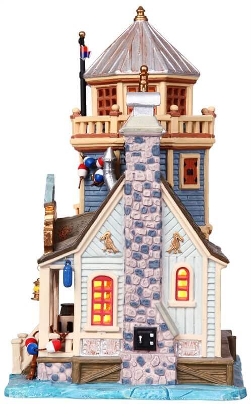 lemax-rusty-pelican-restaurant-market-b-timent-restaurant-miniature-lumineux image 3