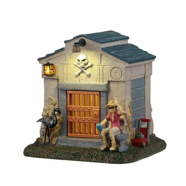 lemax-next-tomb-neighbor-figurine-crypte-spooky-town image 1