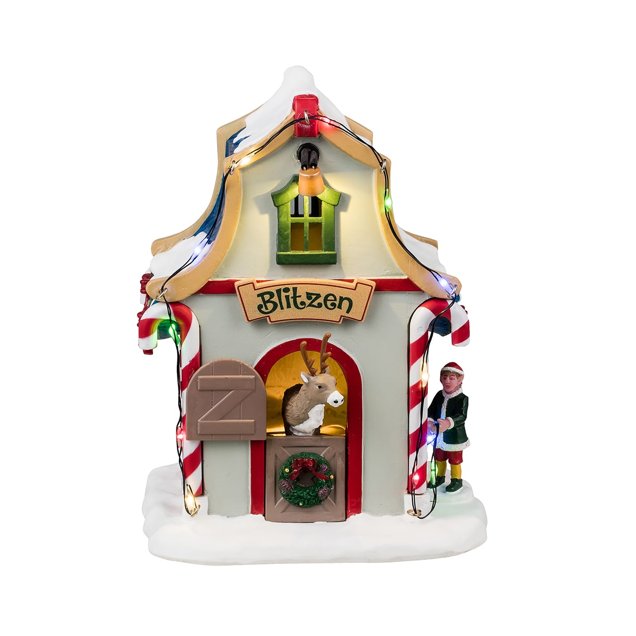 lemax-blitzen-s-den-tani-re-renne-santa-s-wonderland image 5