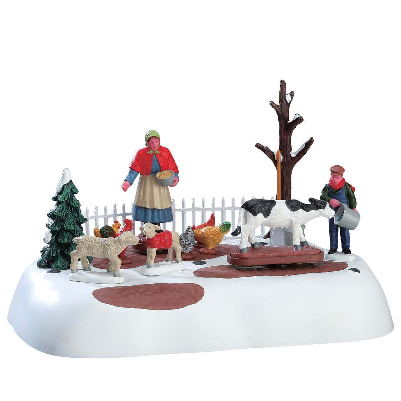 lemax-winter-farm-chores-sc-ne-anim-e-de-ferme-miniature image 1