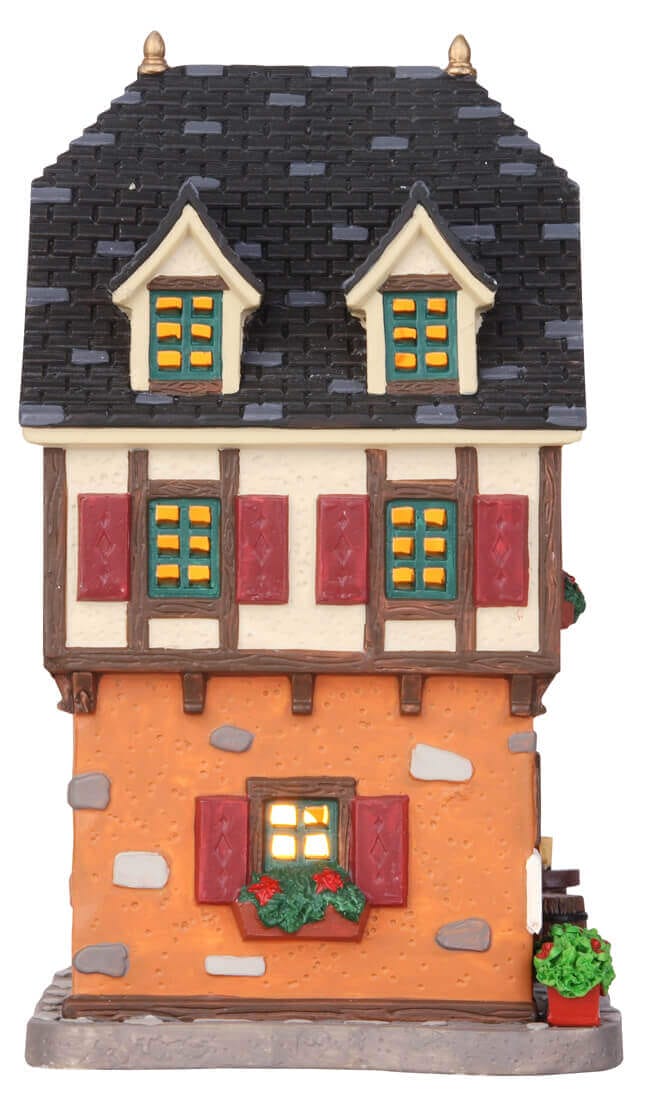 lemax-ye-olde-tavern-village-miniature-lumineux-taverne image 3