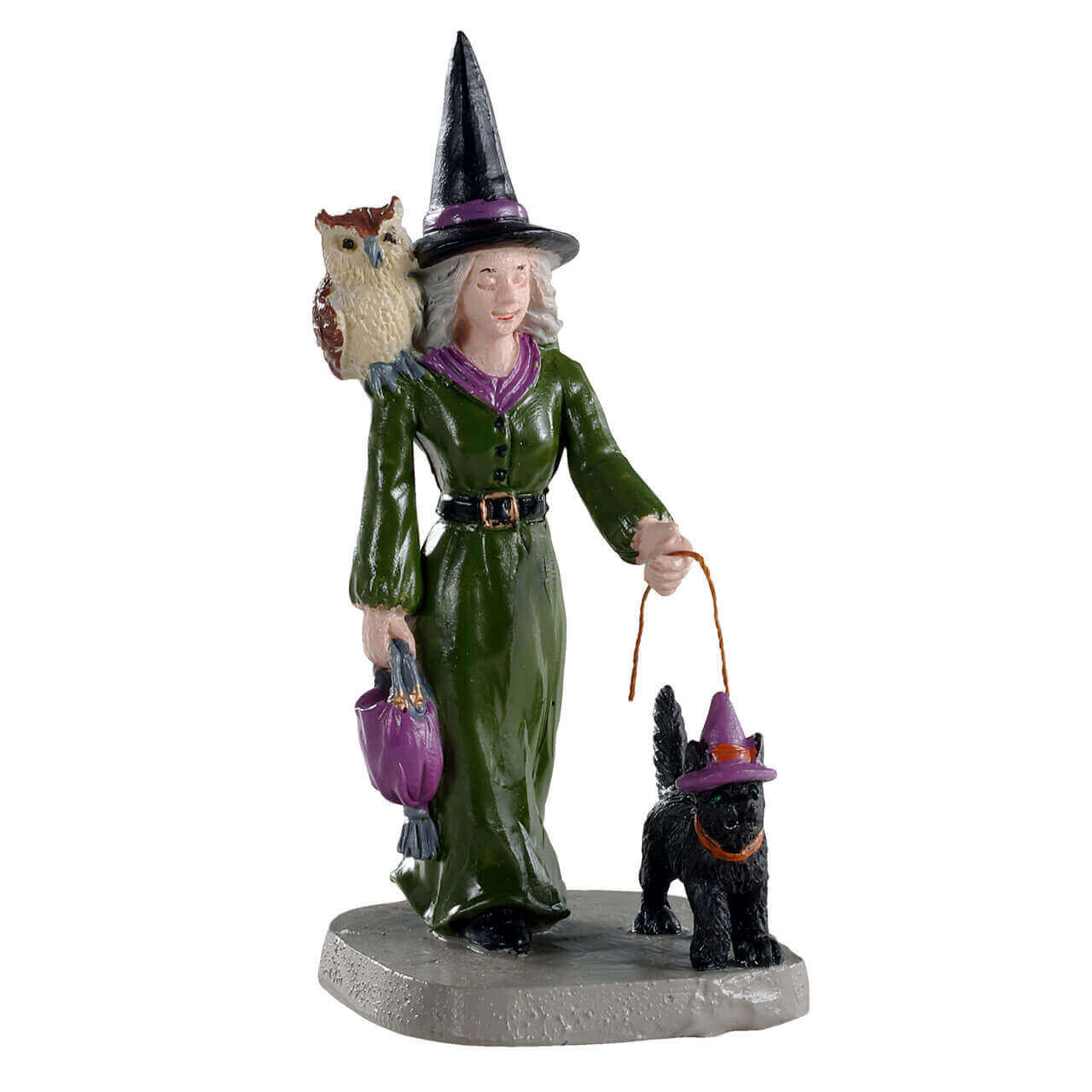 lemax-witch-shopping-figurine-sorci-re-halloween-spooky-town image 1