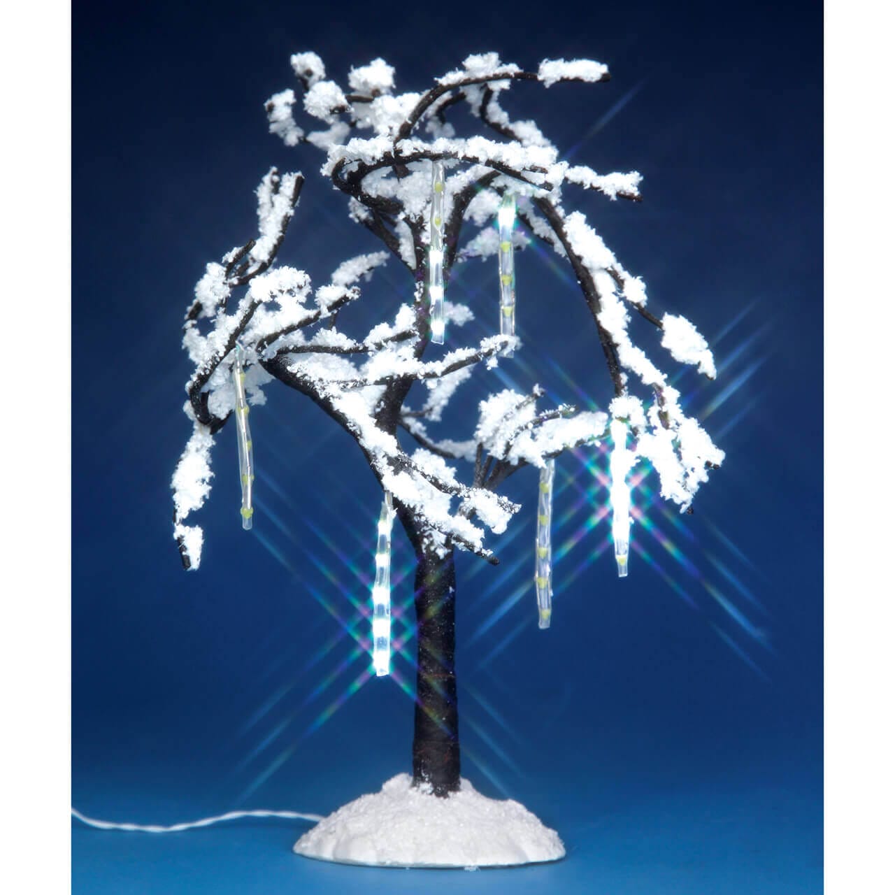 lemax-cascading-icicle-tree-sapin-miniature-givr image 2