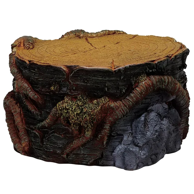 lemax-tree-stump-display-platform-socle-souche-spooky-town image 1