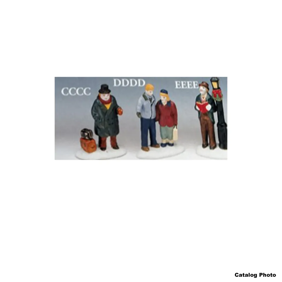 lemax-fat-man-with-luggage-figurine-voyageur-village-miniature image 1