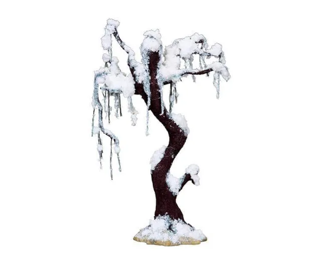 lemax-winter-walnut-tree-large-grand-arbre-d-hiver-miniature image 1