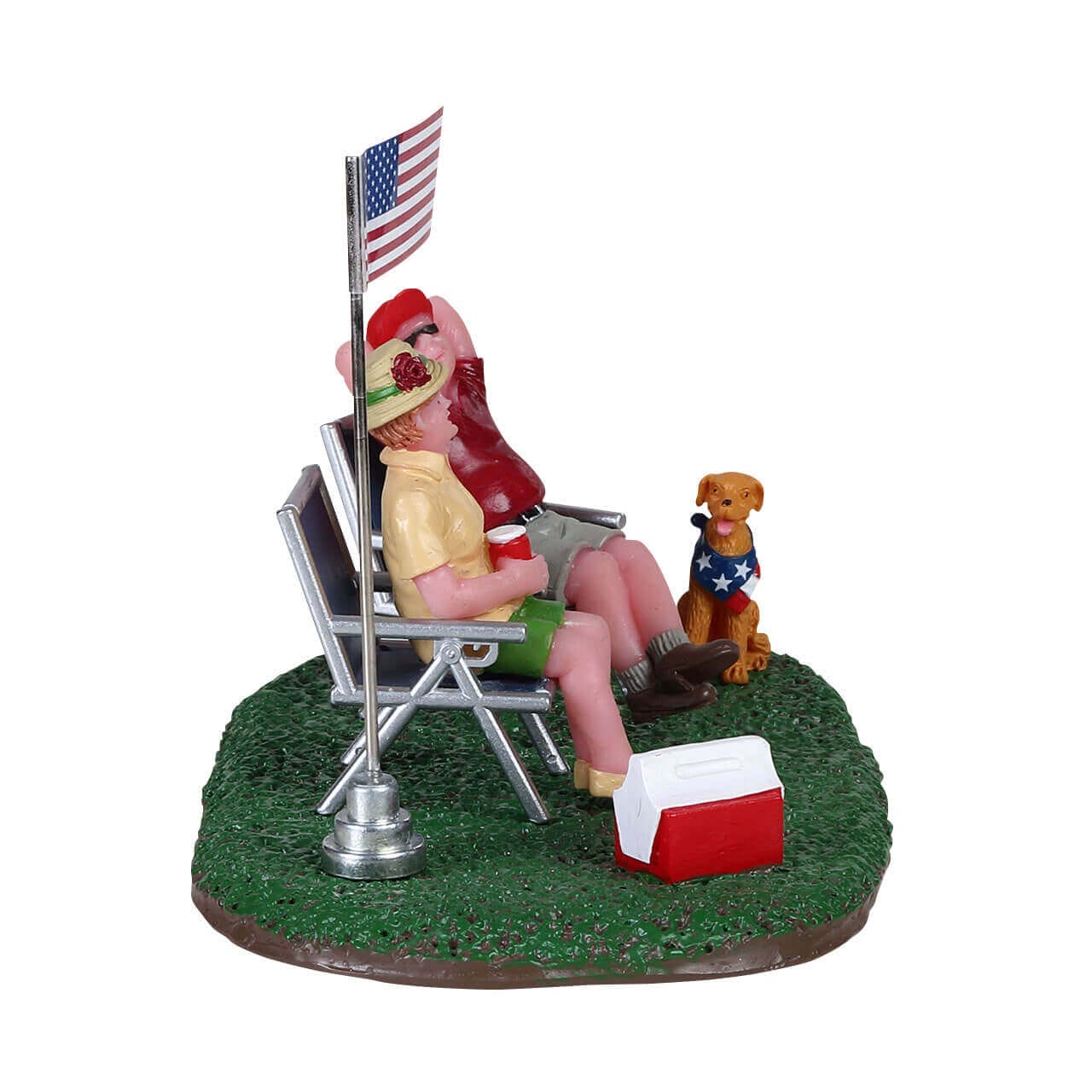 lemax-lounging-around-figurine-d-tente-miniature-village-no-l image 3