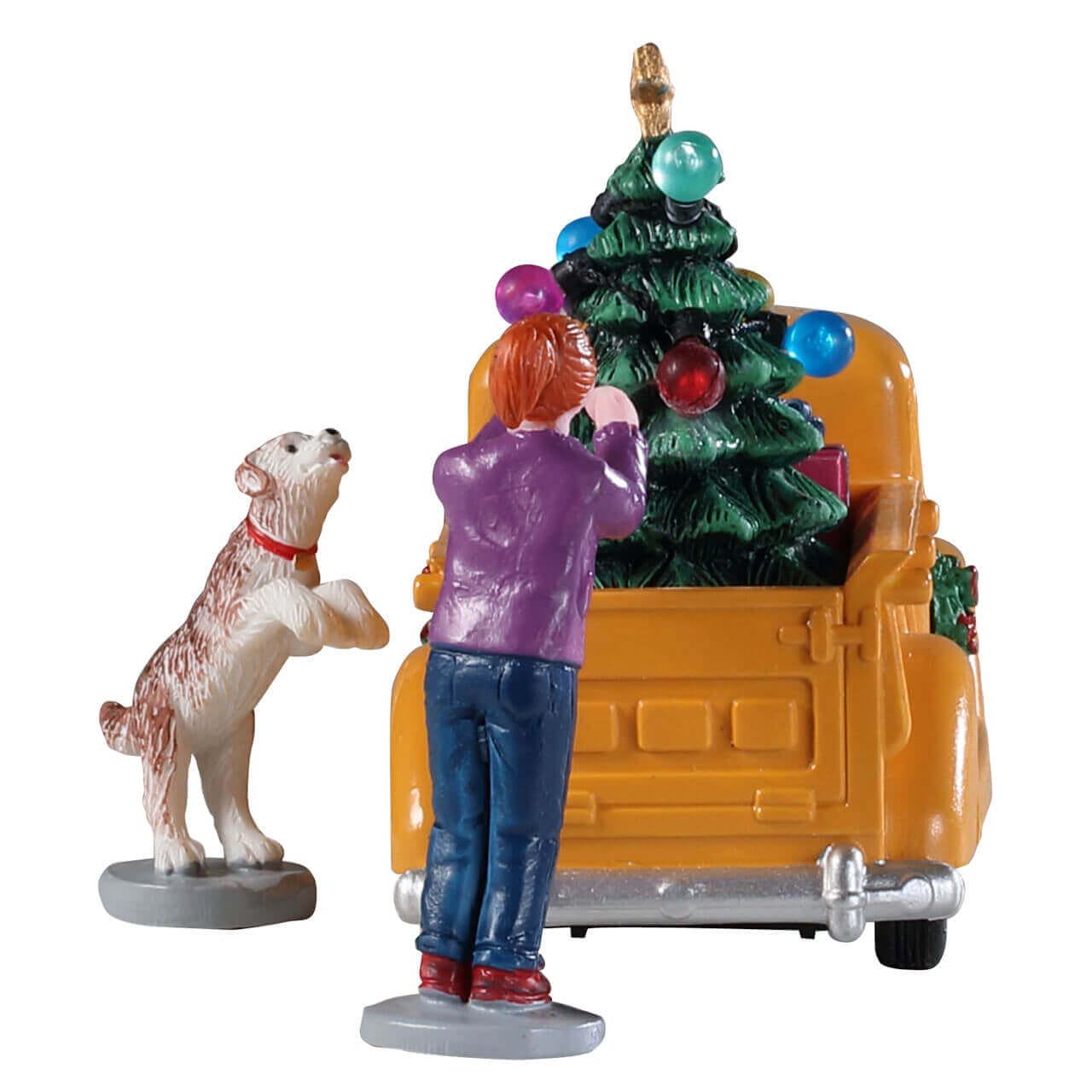 lemax-trimming-the-truck-figurine-sapin-et-pick-up-no-l image 2