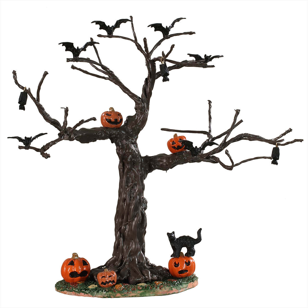 lemax-batty-for-pumpkins-tree-arbre-halloween-chauves-souris image 1