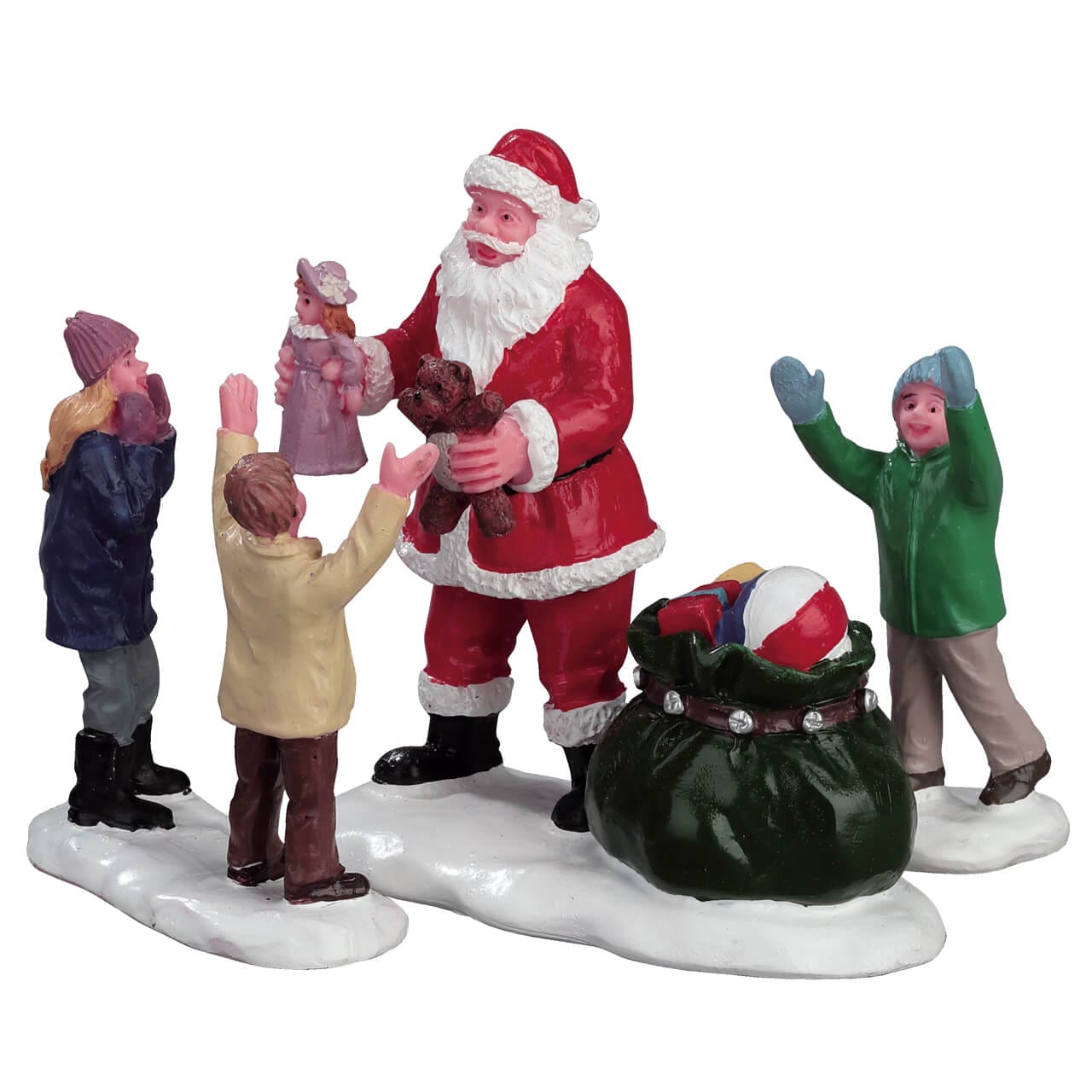 lemax-it-s-santa-set-of-3-figurines-p-re-no-l-lot-de-3 image 1