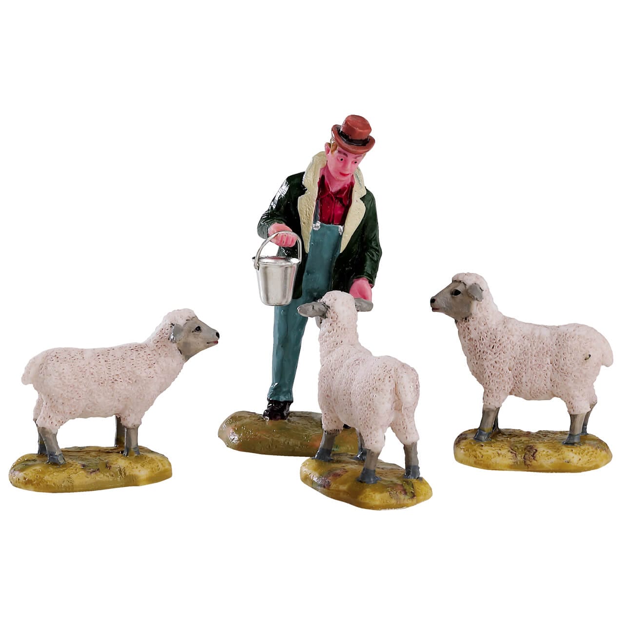 lemax-the-good-shepherd-set-de-4-figurines-vail-village image 1