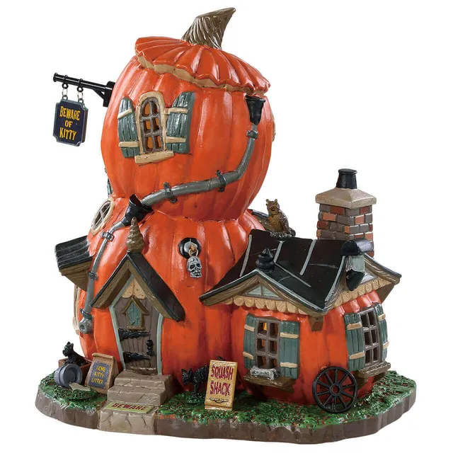 lemax-squash-shack-maison-citrouilles-spooky-town-halloween image 1