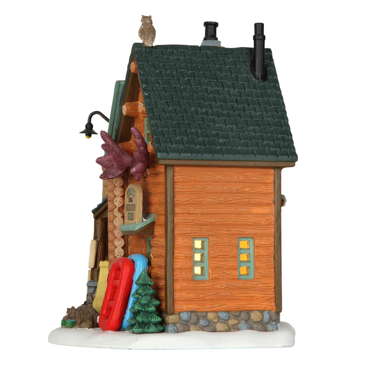 lemax-ponderosa-outfitters-maison-miniature-lumineuse-vail-village image 3
