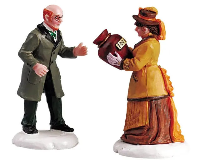 lemax-one-tough-customer-figurine-humoristique-no-l image 1
