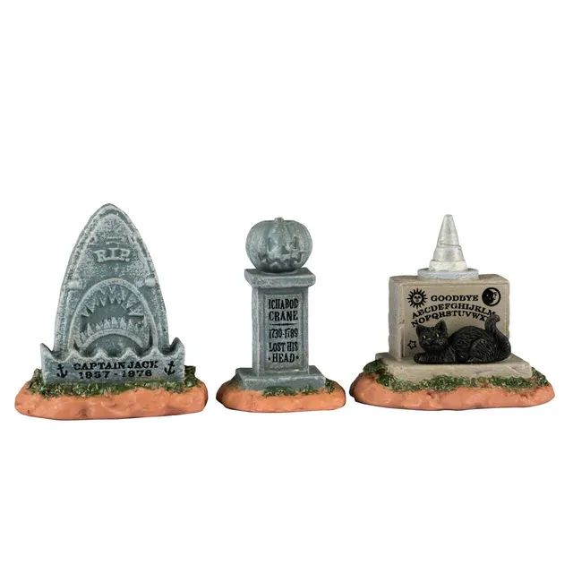 lemax-horrid-headstones-accessoire-tombes-spooky-town image 1