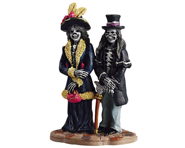 lemax-very-old-couple-figurines-couple-halloween image 1