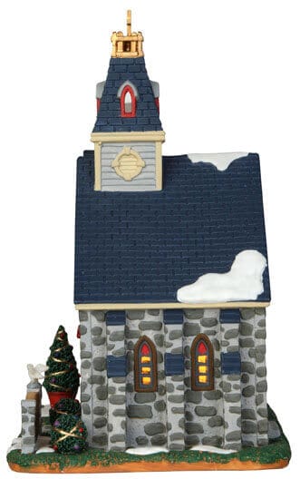 lemax-stoney-chapel-chapelle-lumineuse-village-de-no-l image 3