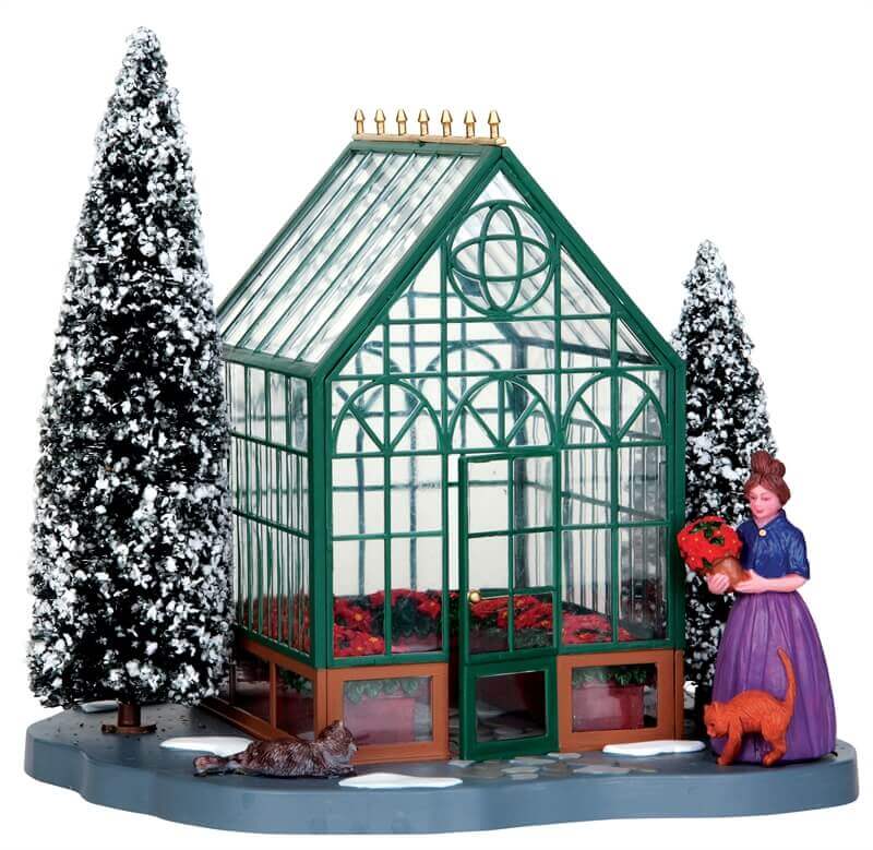 lemax-victorian-greenhouse-serre-victorienne-miniature-lumineuse-2 image 1