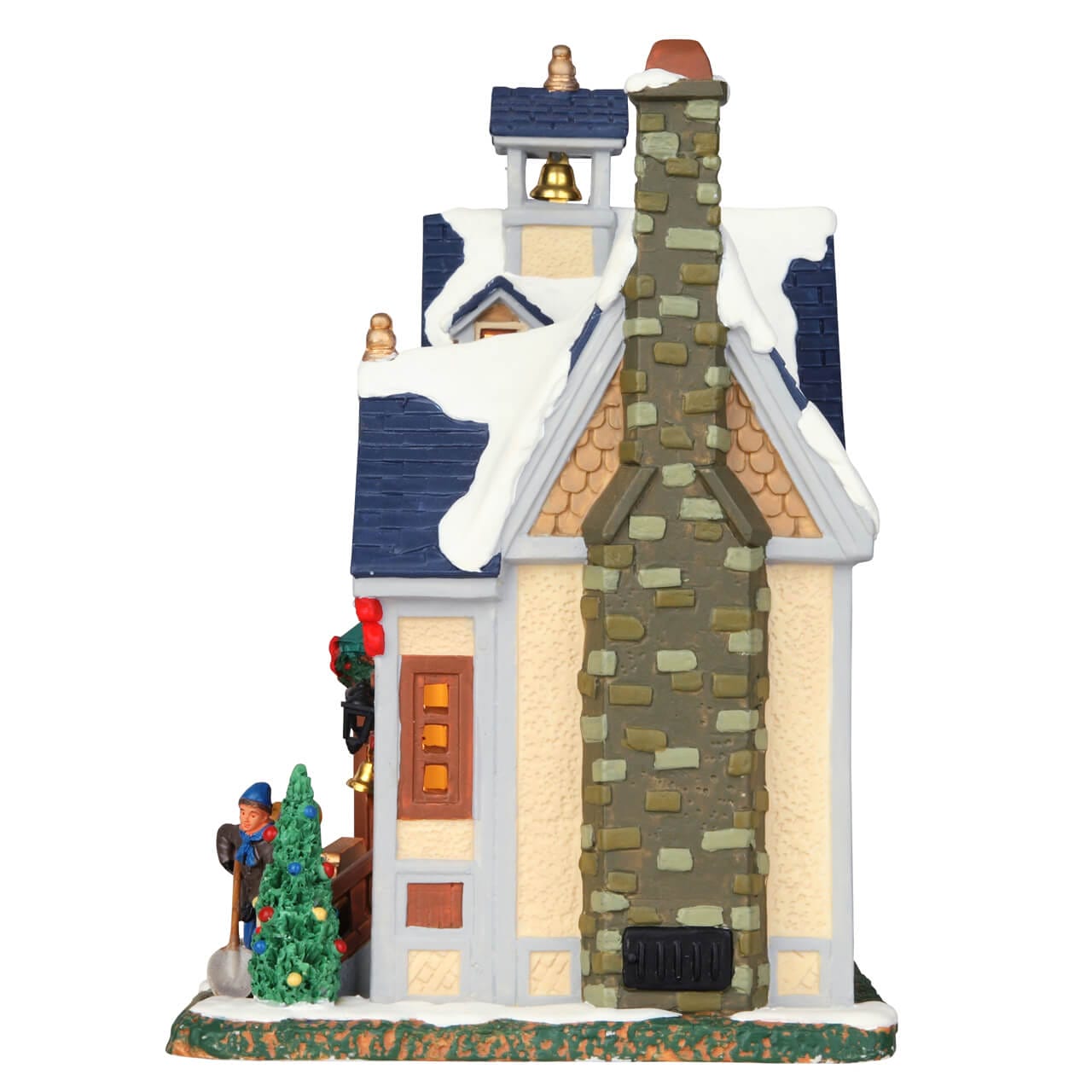 lemax-snowfield-school-b-timent-cole-de-village-lumineuse image 2