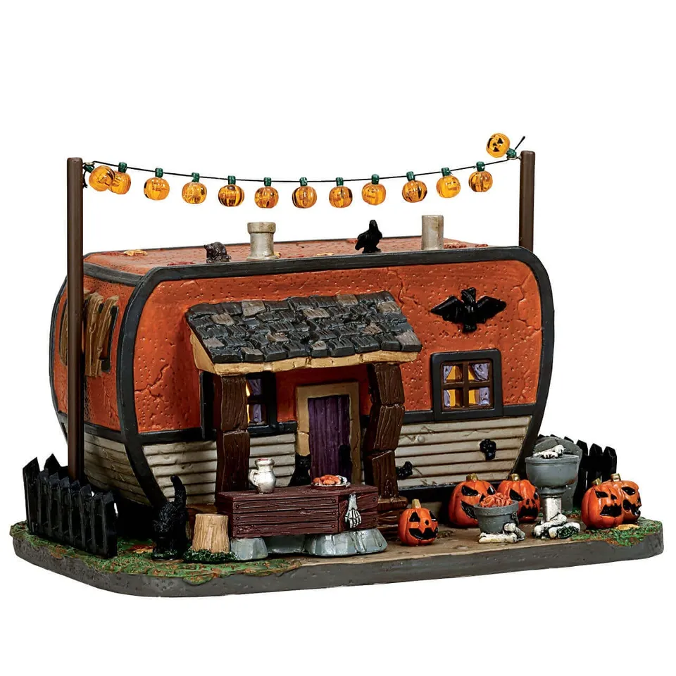 lemax-creepy-camper-caravane-halloween-lumineuse-spooky-town image 1