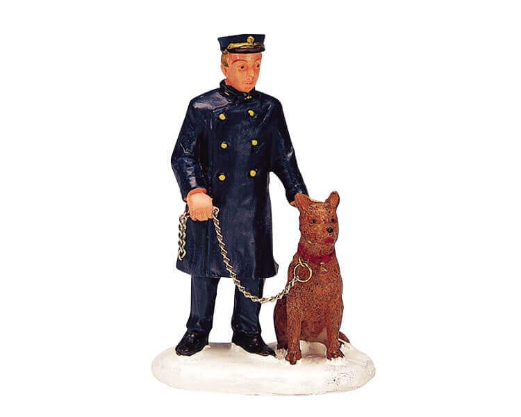 lemax-officer-and-friend-figurine-miniature-village-de-no-l image 2