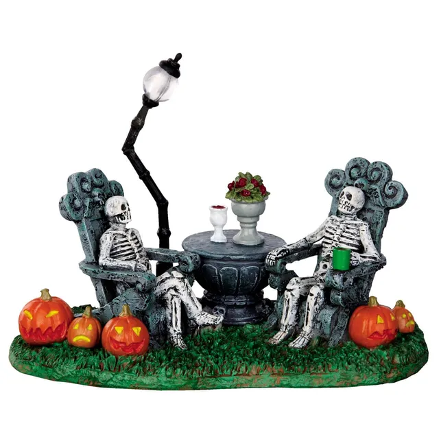 lemax-mausoleum-vacancy-d-cor-spooky-town-mausol-e-miniature image 1