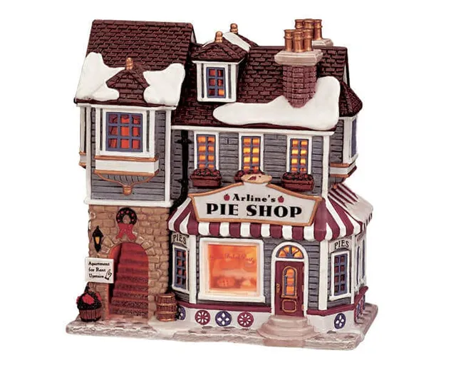 lemax-arline-s-pie-shop-boutique-miniature-pour-village-de-no-l image 1