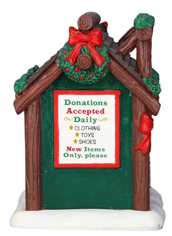 lemax-donation-kiosk-kiosque-dons-miniature-lumineux image 3