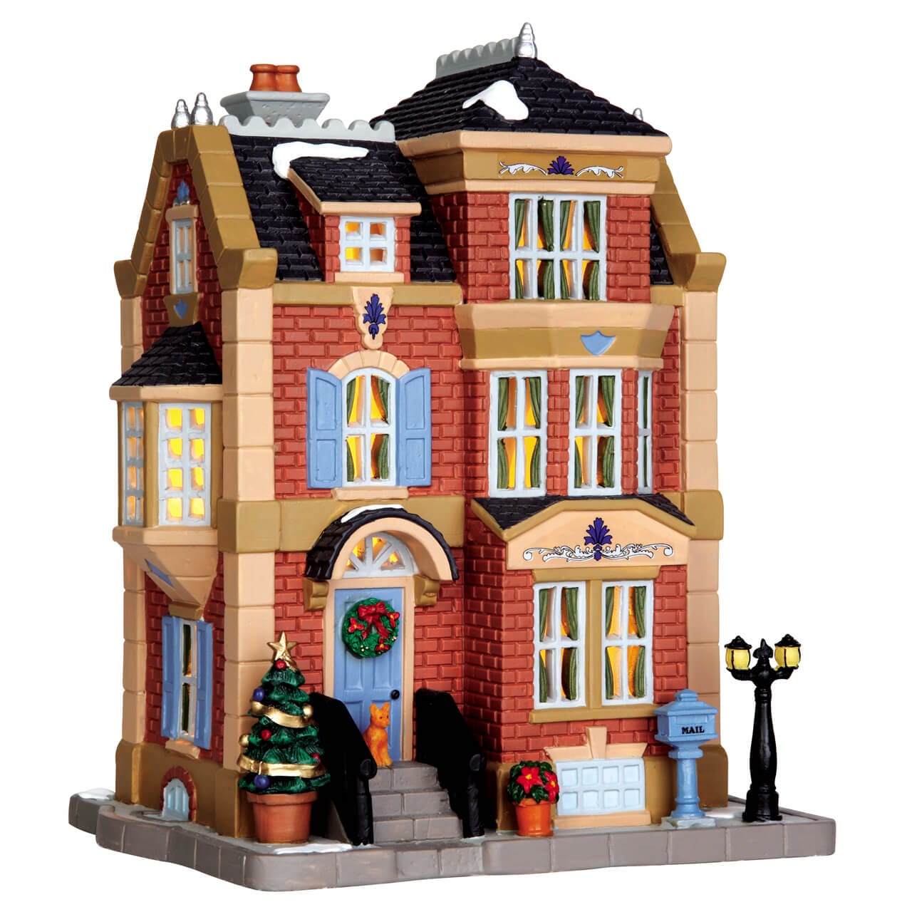 lemax-andrews-residence-maison-miniature-lumineuse-de-village image 4