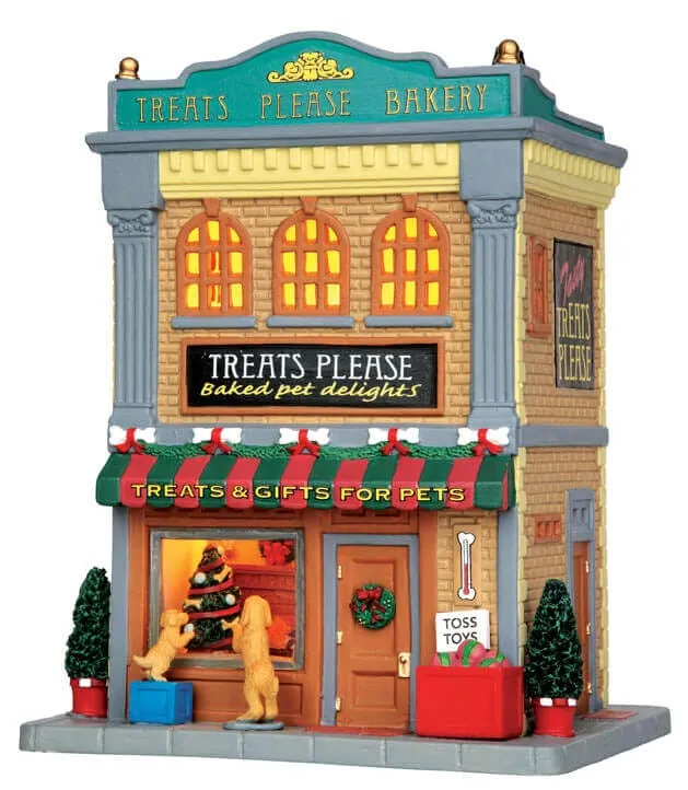 lemax-treats-please-bakery-boulangerie-lumineuse-village-de-no-l image 1