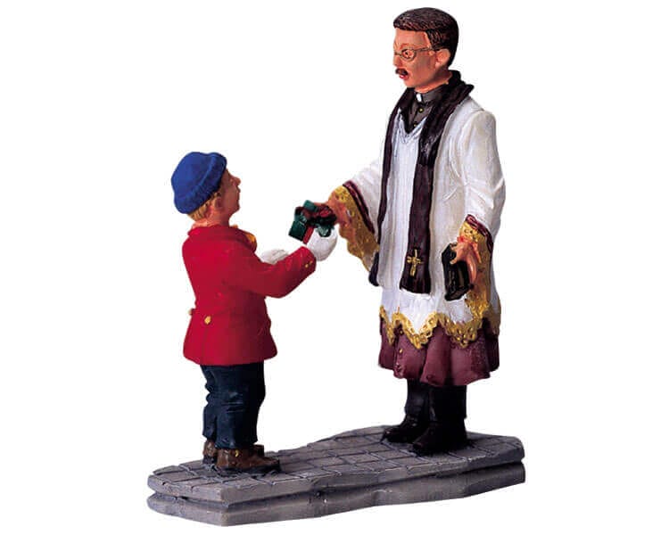 lemax-a-gift-for-father-figurine-cadeau-village-de-no-l image 2