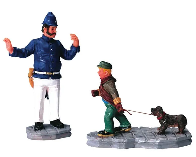 lemax-right-this-way-figurine-directionnelle-village-miniature image 1