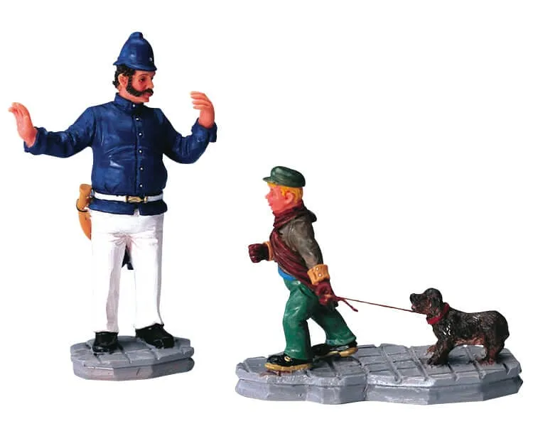 lemax-right-this-way-figurine-directionnelle-village-miniature image 1