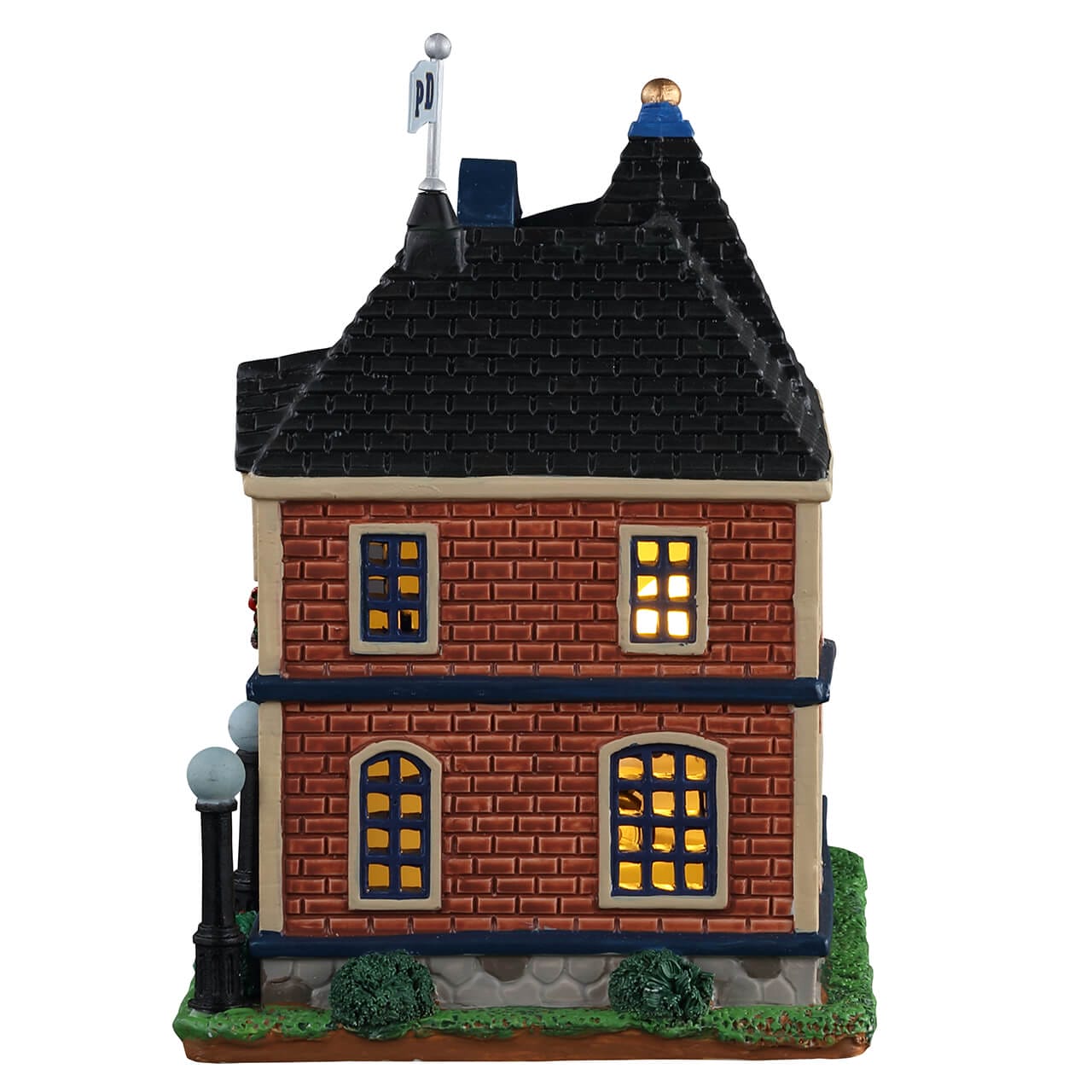 lemax-city-police-station-b-timent-miniature-lumineux-pd-precinct-9 image 3
