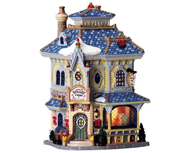 lemax-rock-a-bye-cribs-cradles-b-timent-village image 1