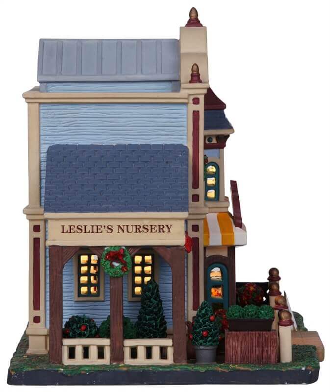 lemax-leslie-s-flowers-nursery-b-timent-fleuriste-lumineux image 2