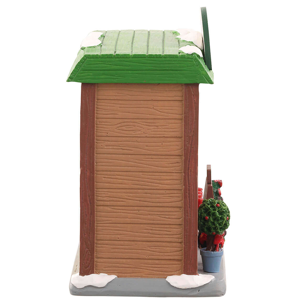 lemax-the-christmas-garden-stand-miniature-sapins-et-couronnes-caddington image 2