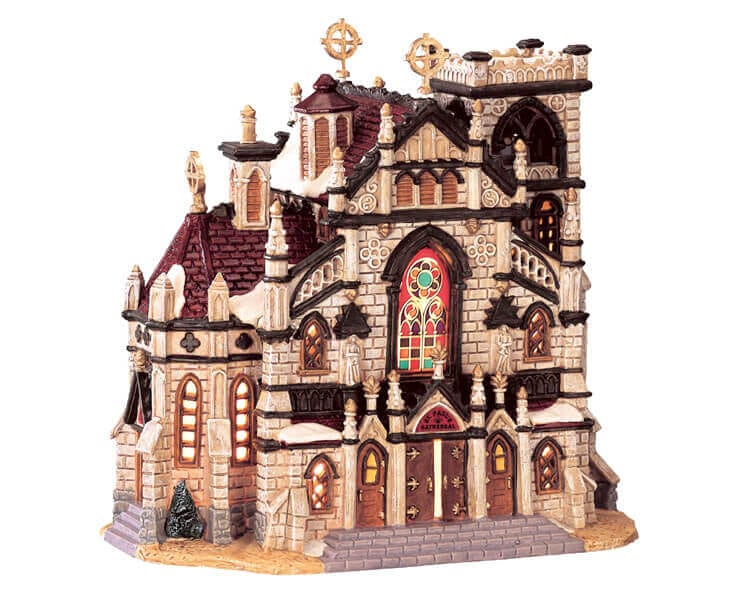 lemax-st-paul-s-cathedral-cath-drale-lumineuse-village-de-no-l image 1