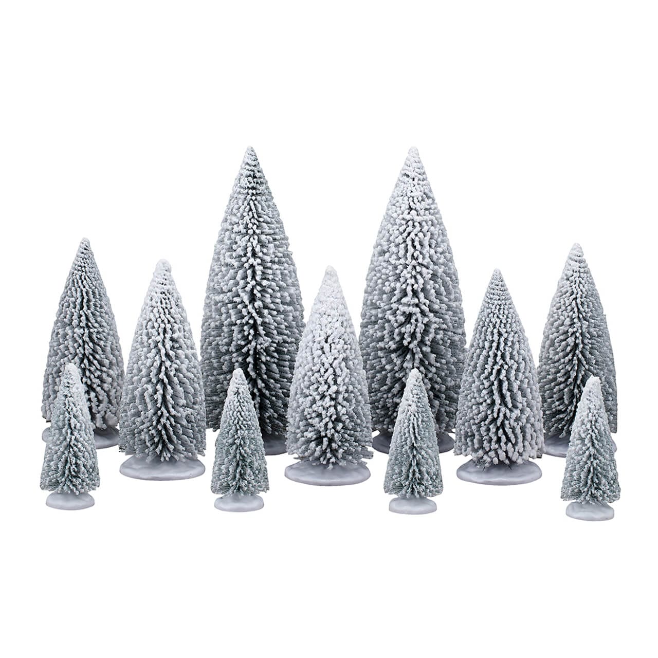 lemax-white-pine-trees-lot-de-sapins-enneig-s-stables image 1